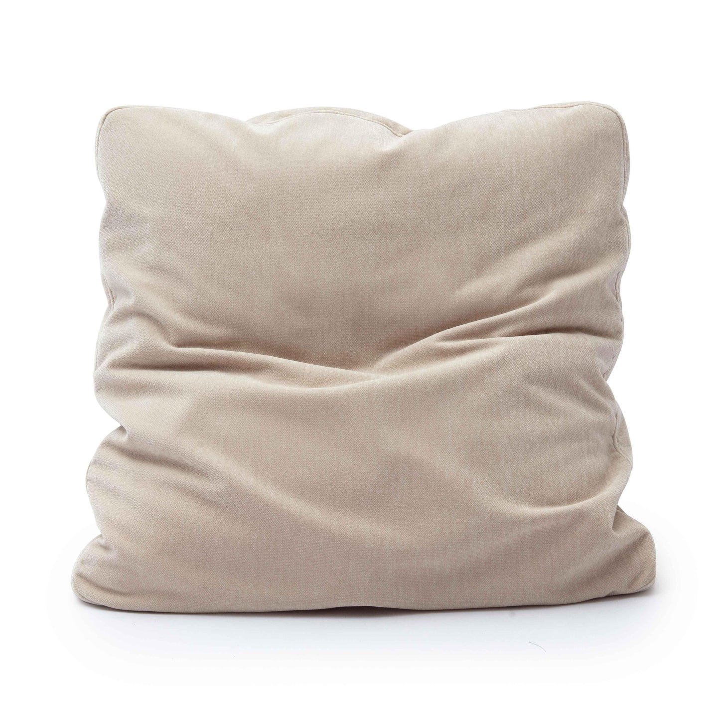 Tipsy Upcycled Chenille Square Floppy Throw Pillow (20"-24")