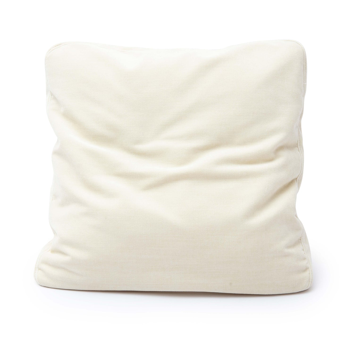 Tipsy Upcycled Chenille Square Floppy Throw Pillow (20"-24")