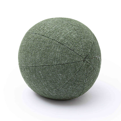 Boba Textured Basketweave Ball Throw Pillow (9"-14") - Forest Green / Large