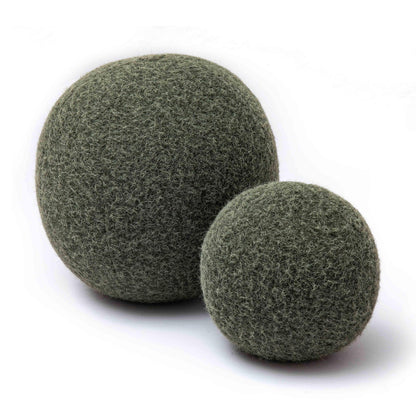 Boba Long Mohair Ball Throw Pillow (9"-14")