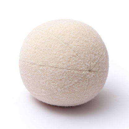 Boba Long Mohair Ball Throw Pillow (9"-14")