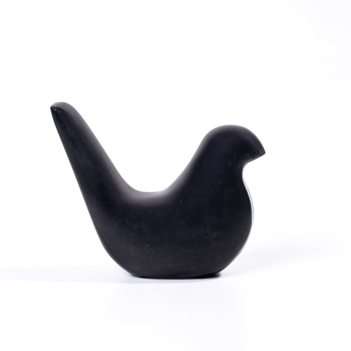 Black Marble Bird Statue