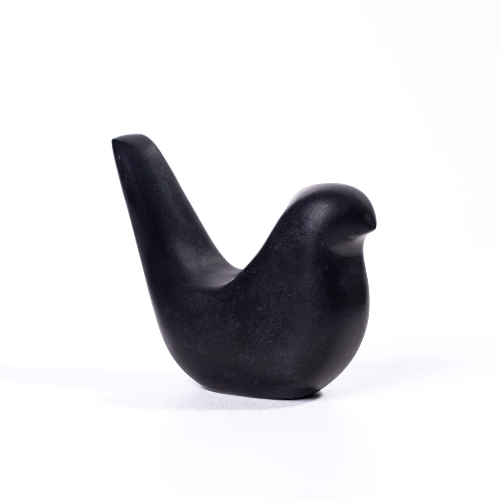 Black Marble Bird Statue - Default Variant