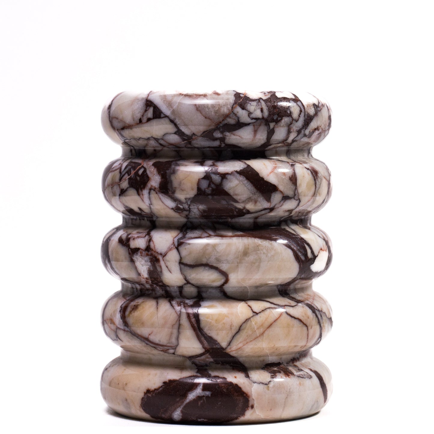 Marble Layered Decorative Vase