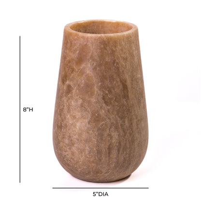 Onyx Marble Silo Decorative Vase