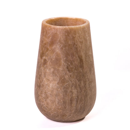 Onyx Marble Silo Decorative Vase - Default Variant