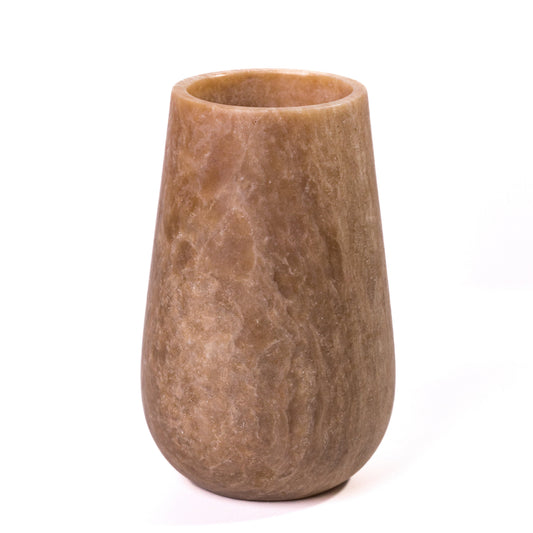 Onyx Marble Silo Decorative Vase - Default Variant