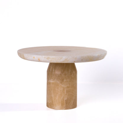 Yellow Onyx Marble Cakestand - Default Variant