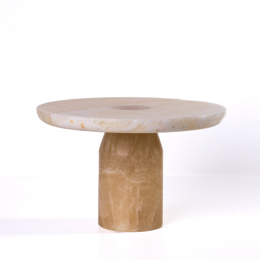 Yellow Onyx Marble Cakestand - Default Variant