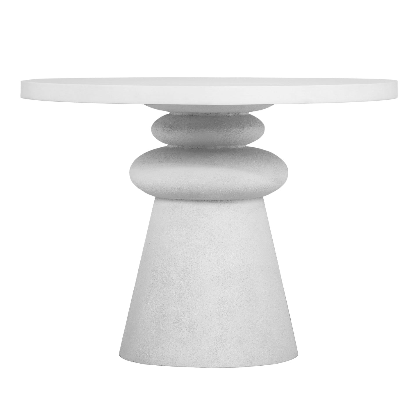 Lupita 42" White Round Dinette Table - Default Variant