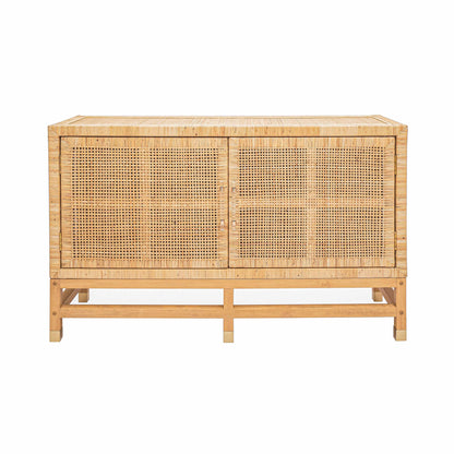 Amara 54" Woven Rattan Buffet