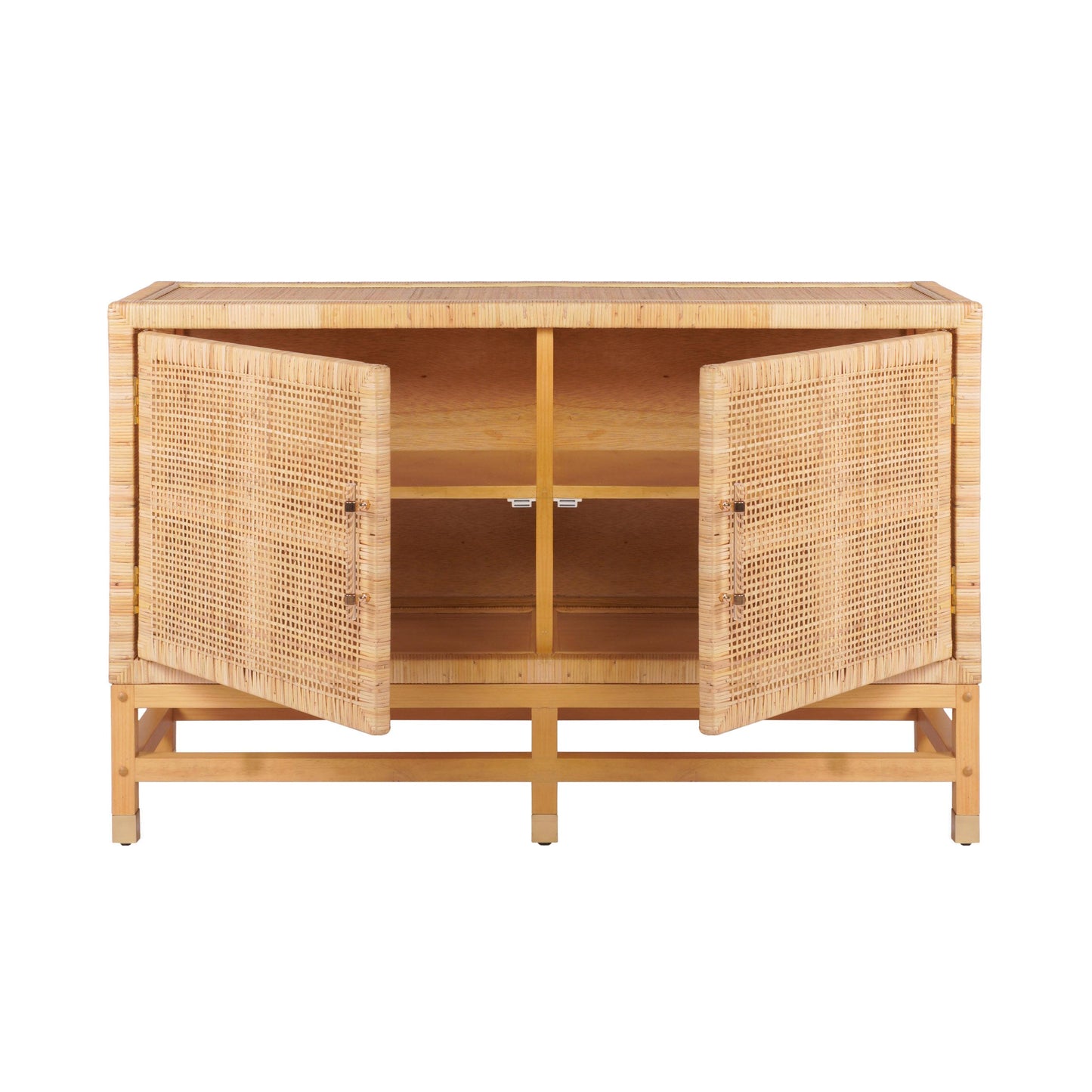 Amara 54" Woven Rattan Buffet