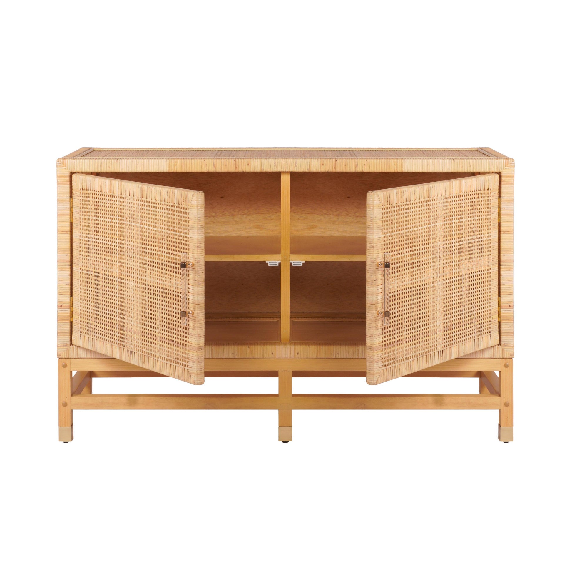 Amara 54" Woven Rattan Buffet