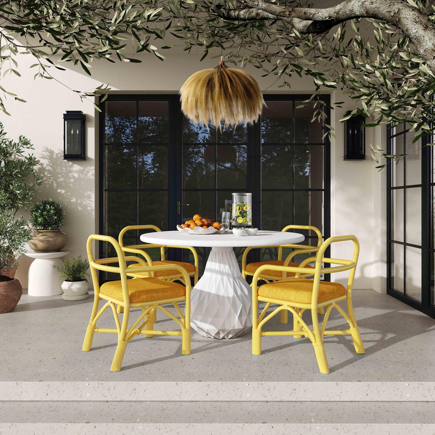 Ginny Rattan Dining Chair