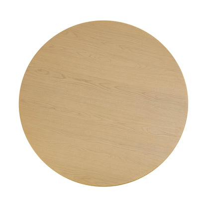 Chelsea 47" Oak Wood Round Dining Table