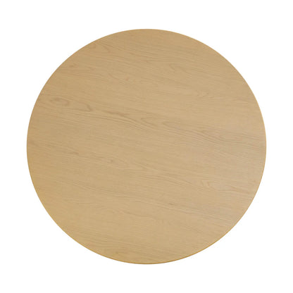 Chelsea 47" Oak Wood Round Dining Table