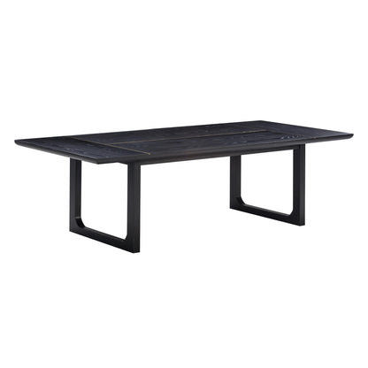 Shiloh 102" Black Ash Rectangular Dining Table - Default Variant