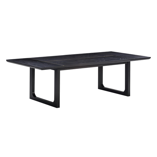 Shiloh 102" Black Ash Rectangular Dining Table - Default Variant