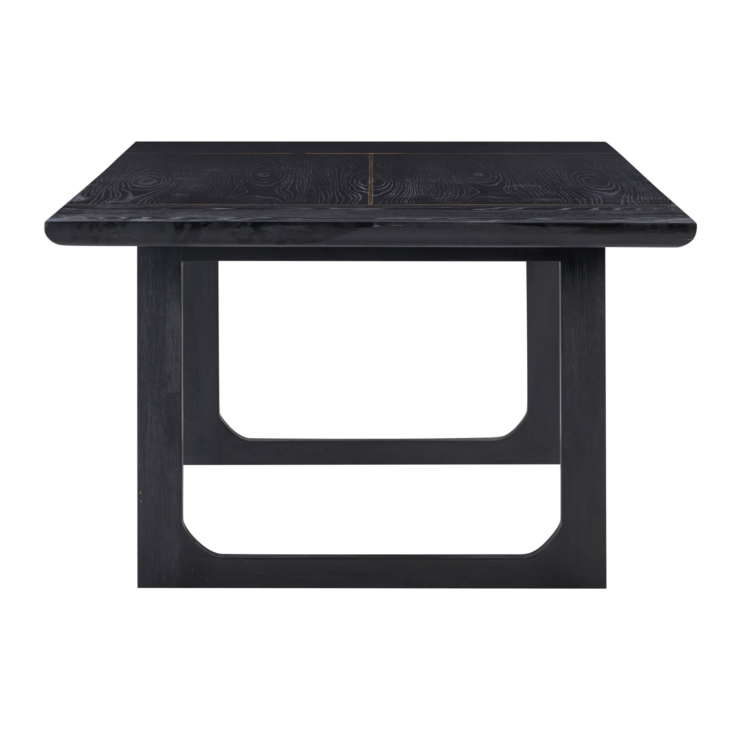 Shiloh 102" Black Ash Rectangular Dining Table