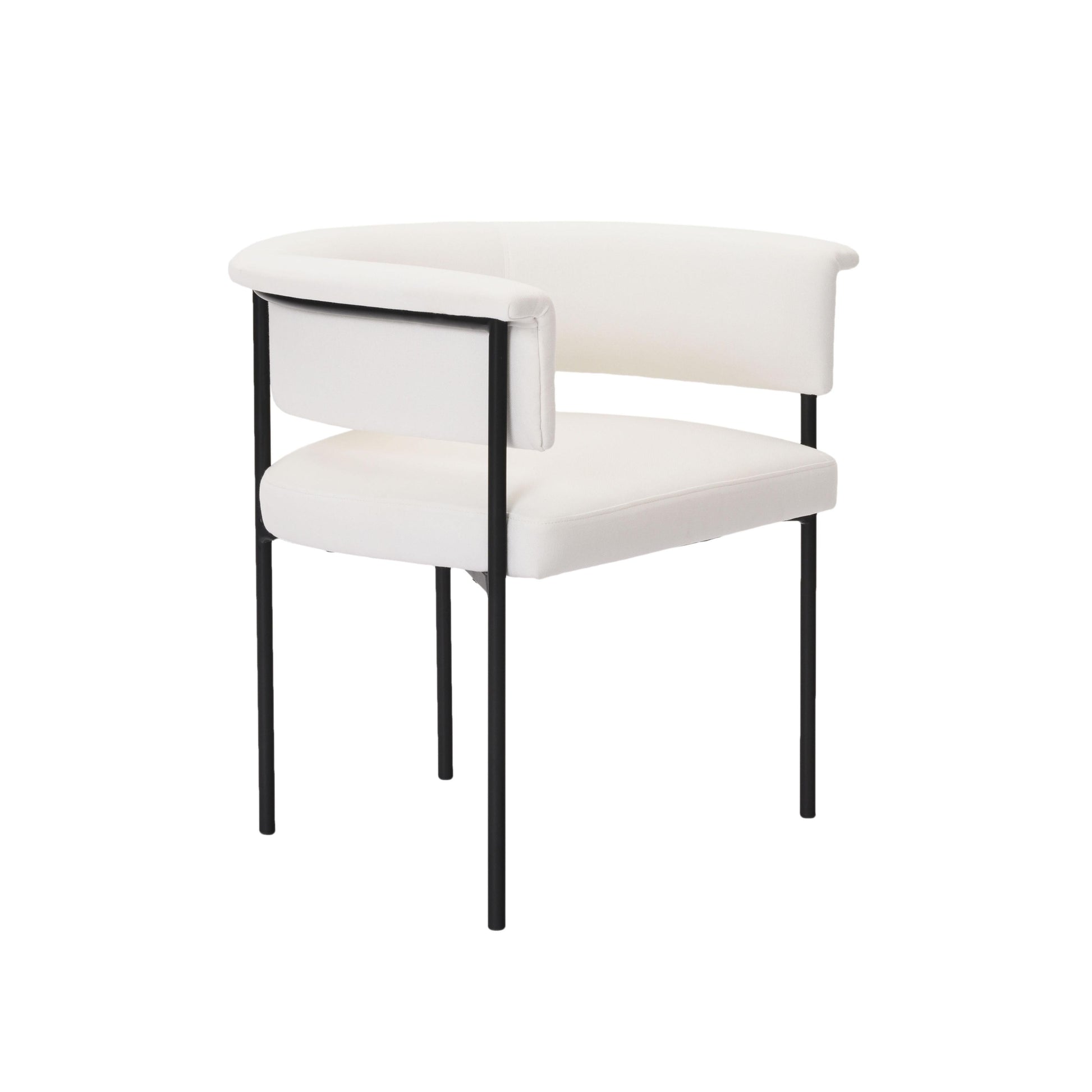 Taylor Performance Linen Dining Chair - Cream