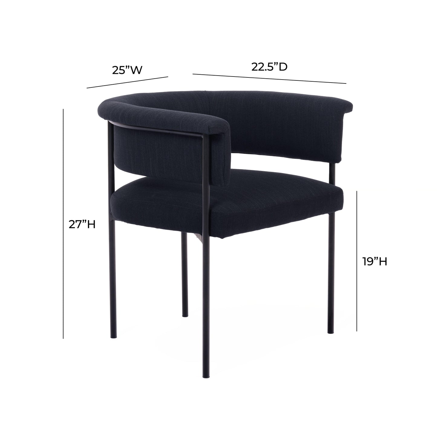 Taylor Performance Linen Dining Chair