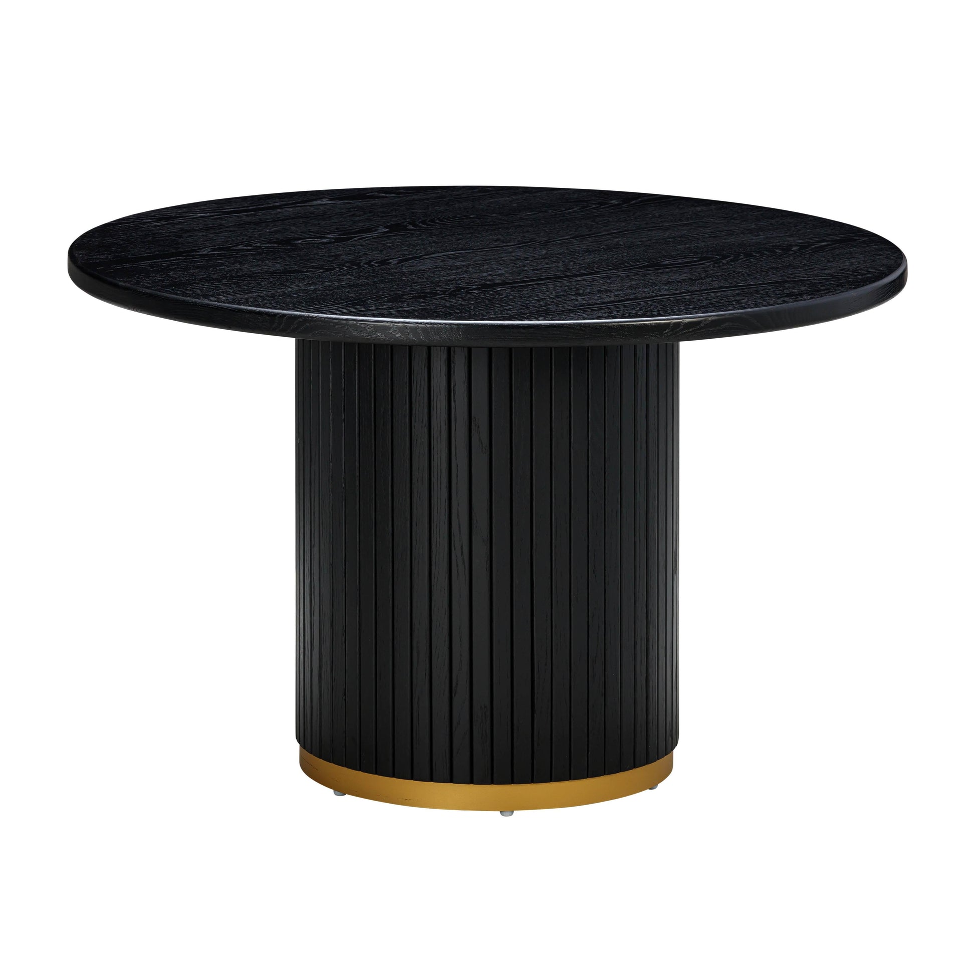 Chelsea 47" Oak Wood Round Dining Table