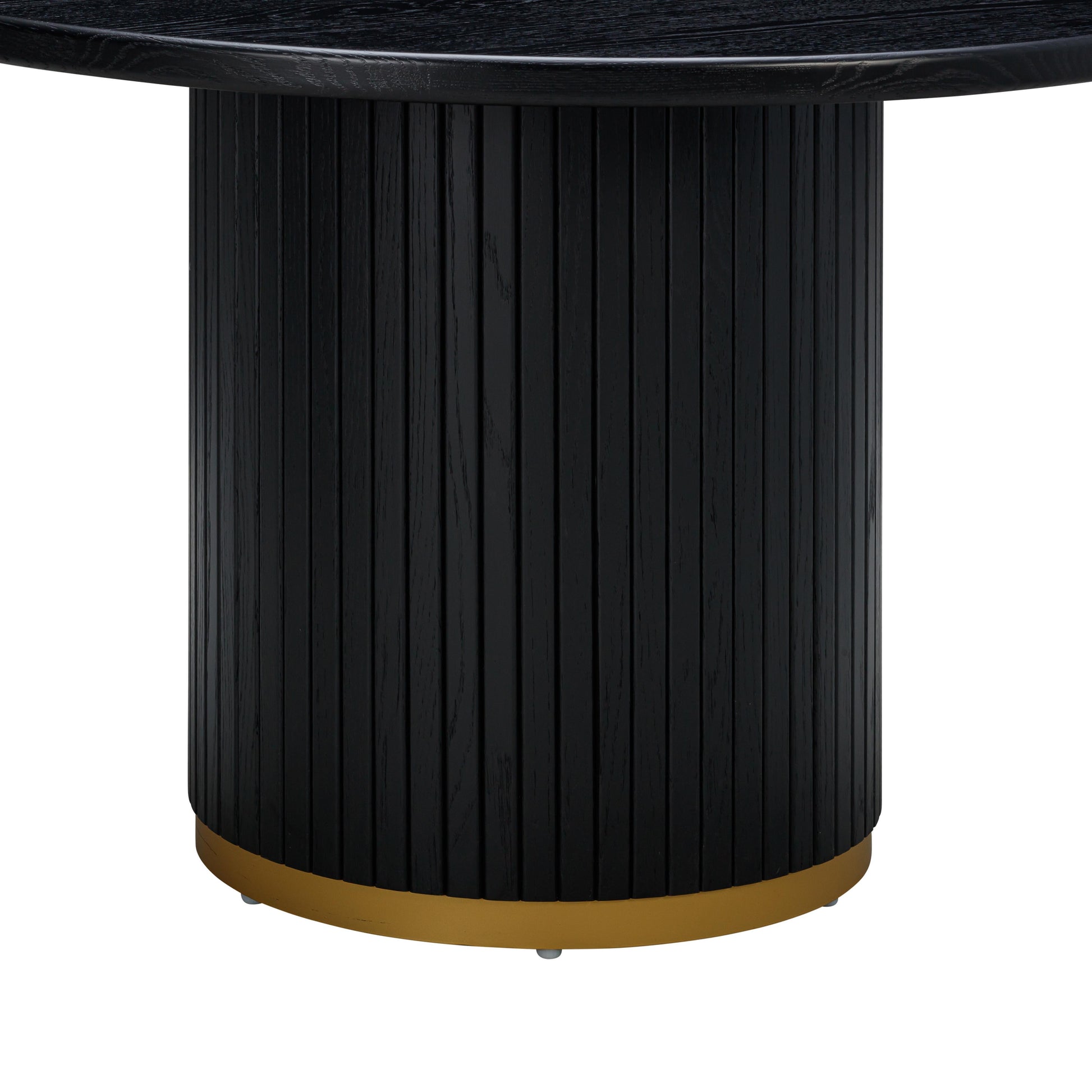 Chelsea 47" Oak Wood Round Dining Table
