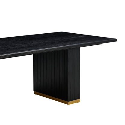 Chelsea 96" Oak Wood Rectangular Dining Table