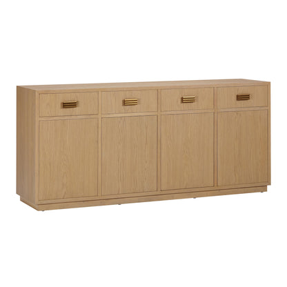 Aria 75" Oak Buffet - Natural