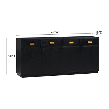Aria 75" Oak Buffet
