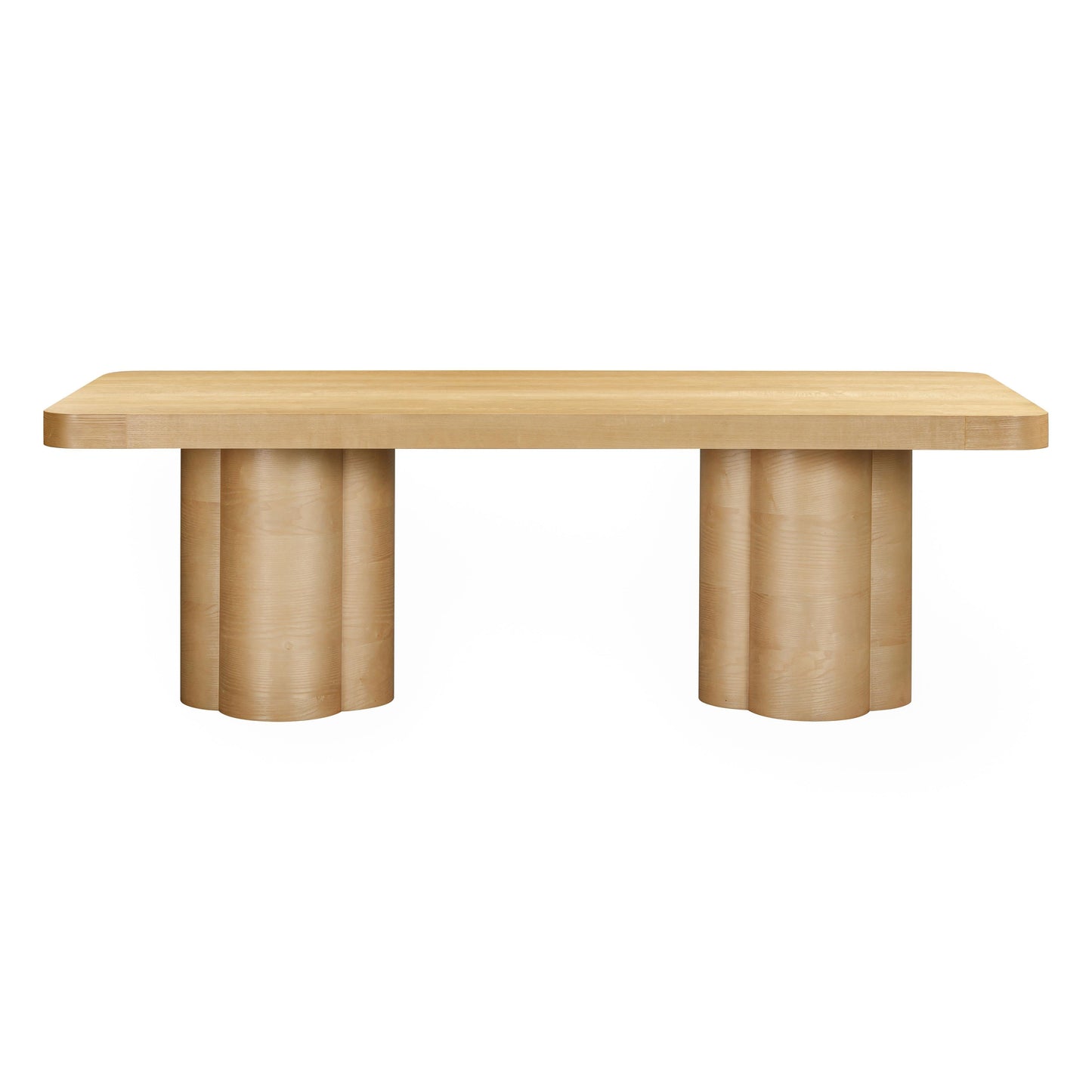 Bambi 90" Ash Rectangular Dining Table - Natural