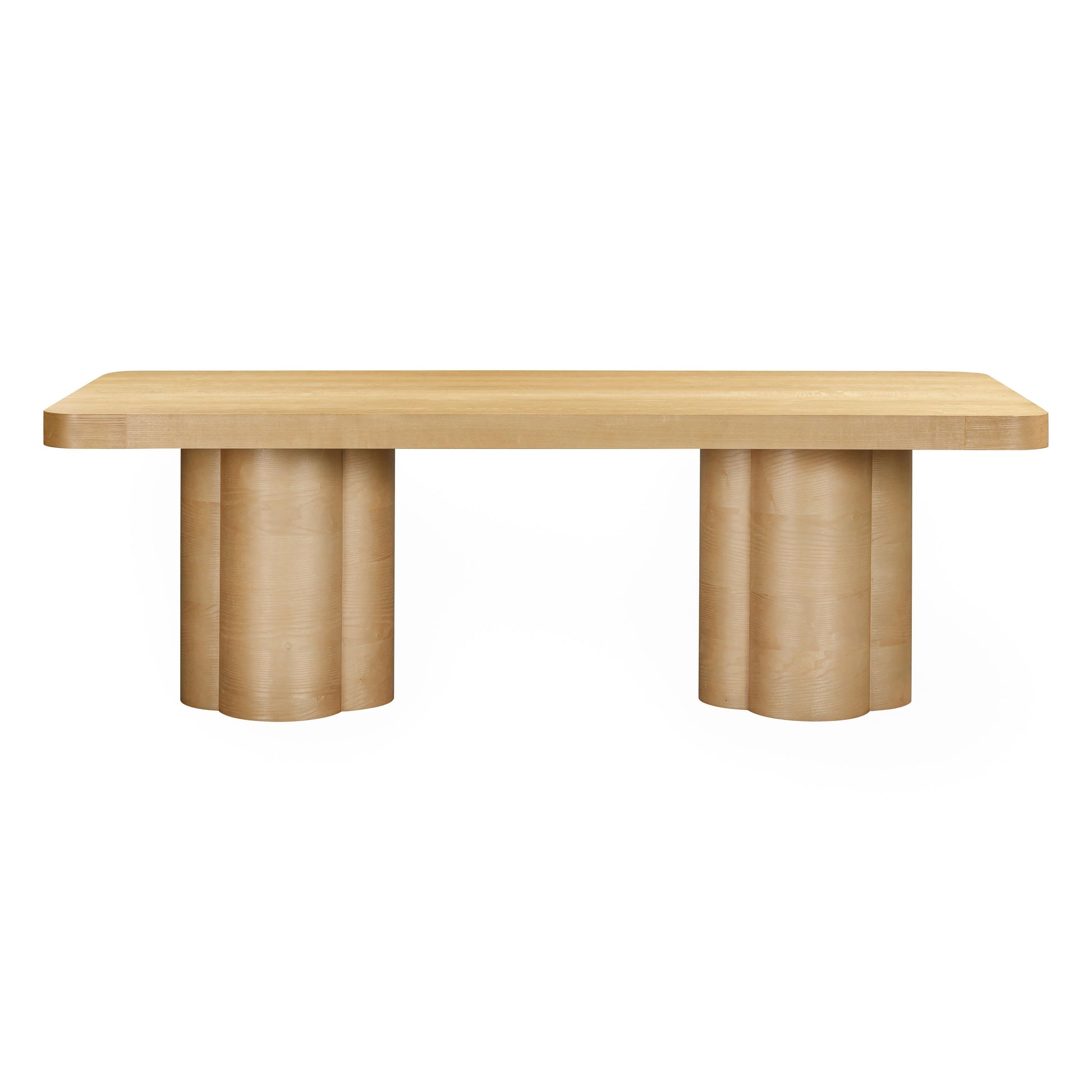 Bambi 90" Ash Rectangular Dining Table - Natural