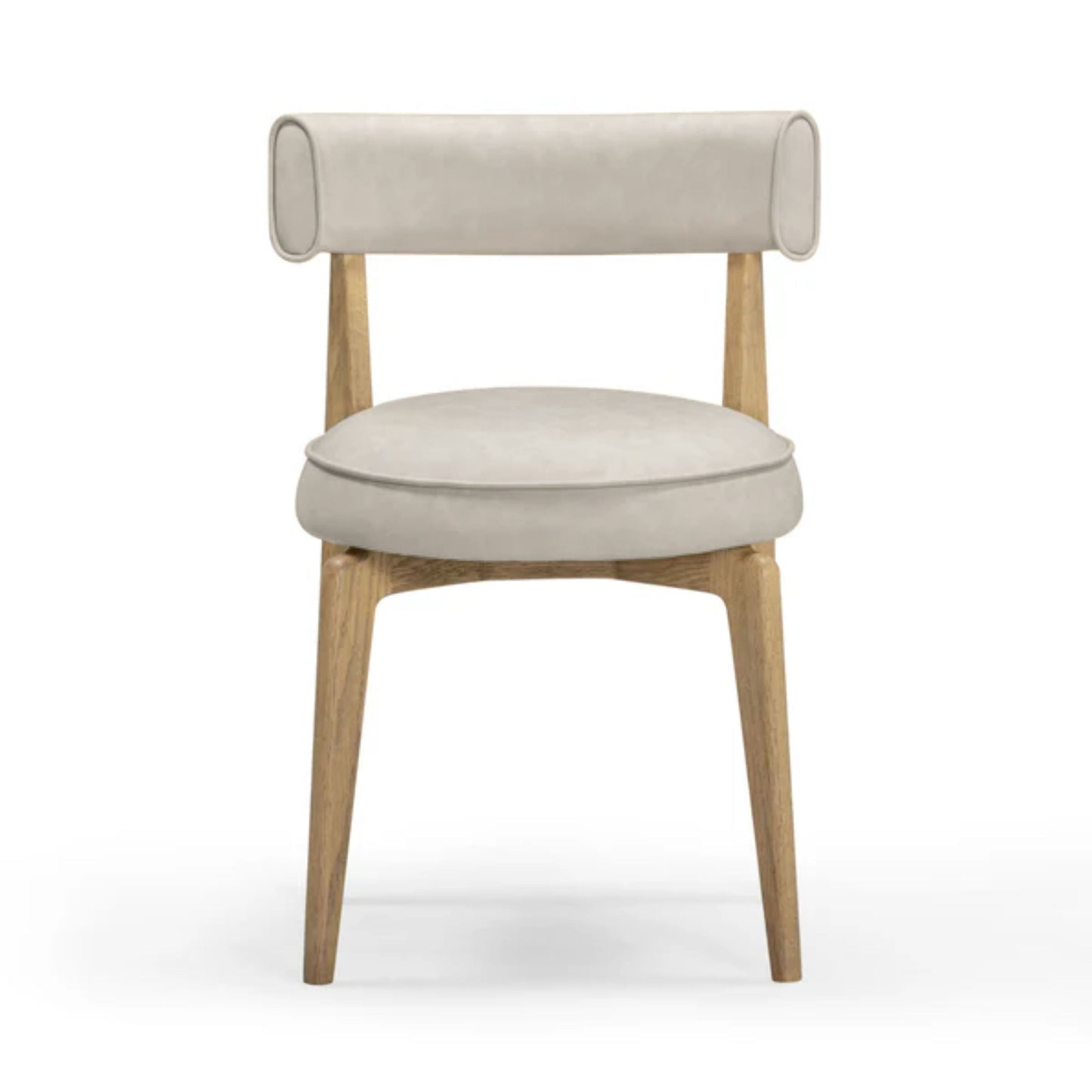 Nikita Performance Vegan Leather Dining Chair - Taupe