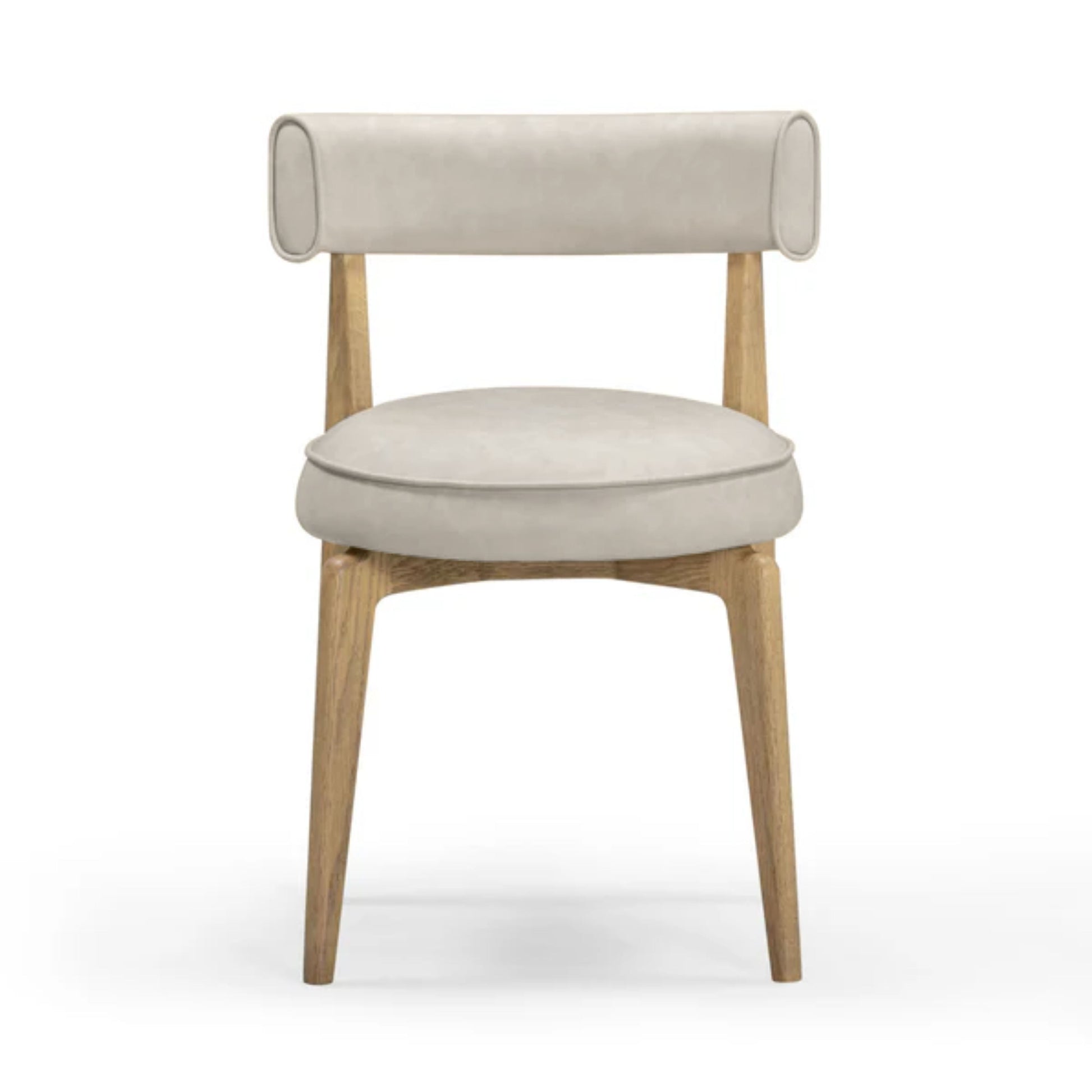 Nikita Performance Vegan Leather Dining Chair - Taupe