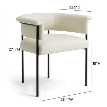 Taylor Performance Vegan Leather Dining Chair