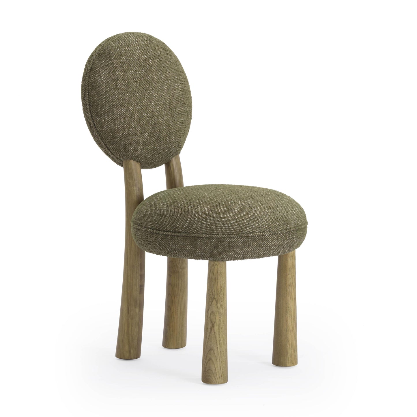 Sulley Performance Basketweave Dining Chair - Olive Green