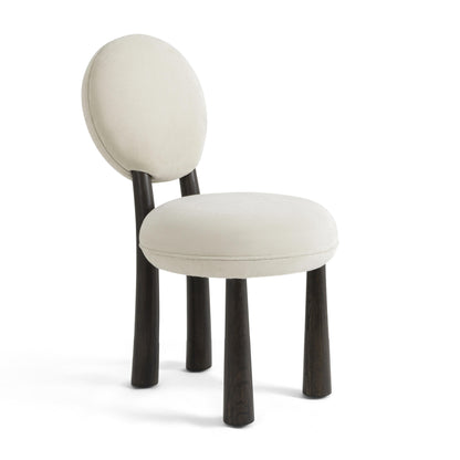 Sulley Cream Performance Chenille Dining Chair - Default Variant