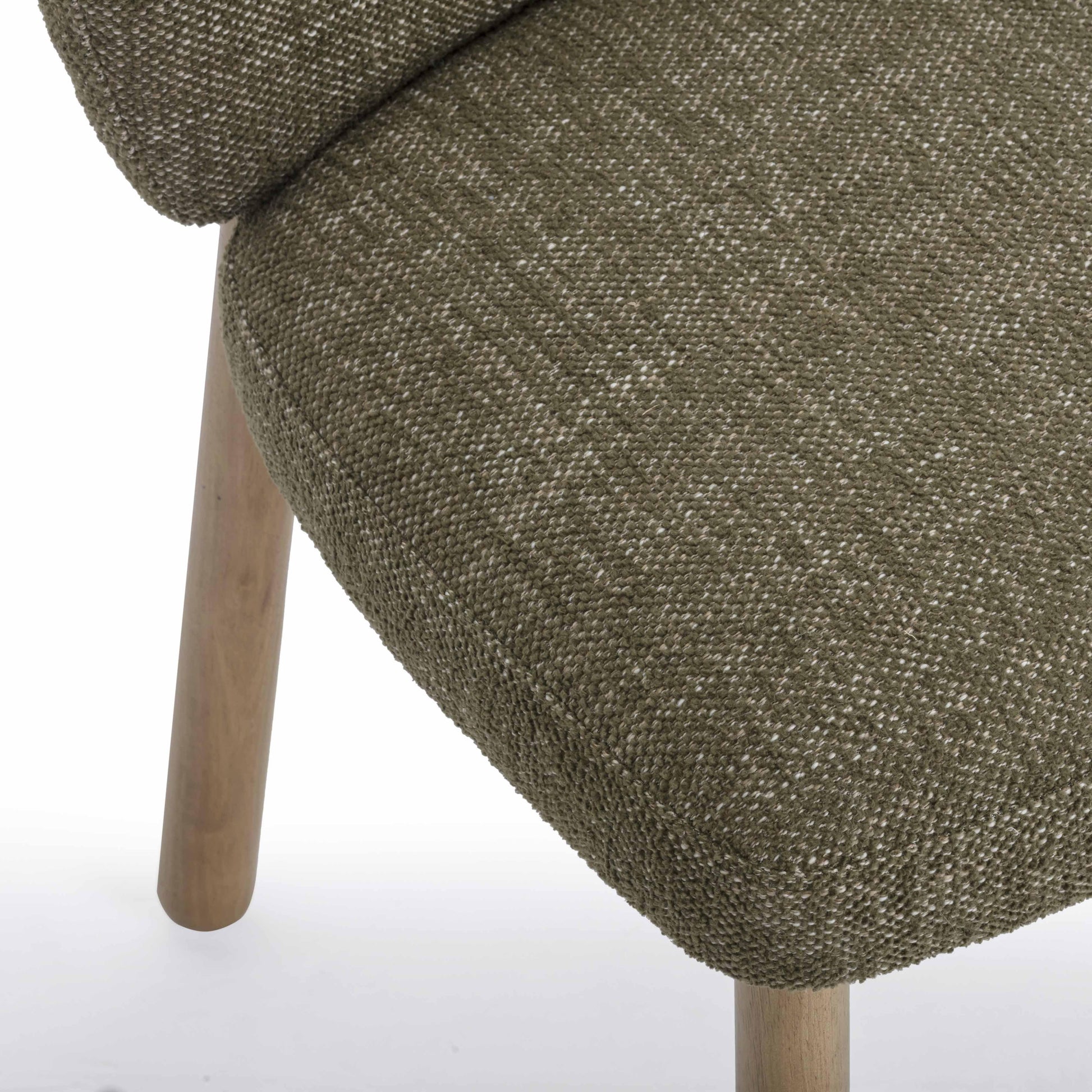 Foxy Textured Performance Fabric Dining Chair