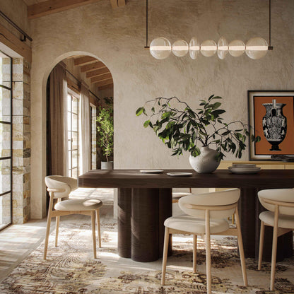 Bambi 90" Ash Rectangular Dining Table