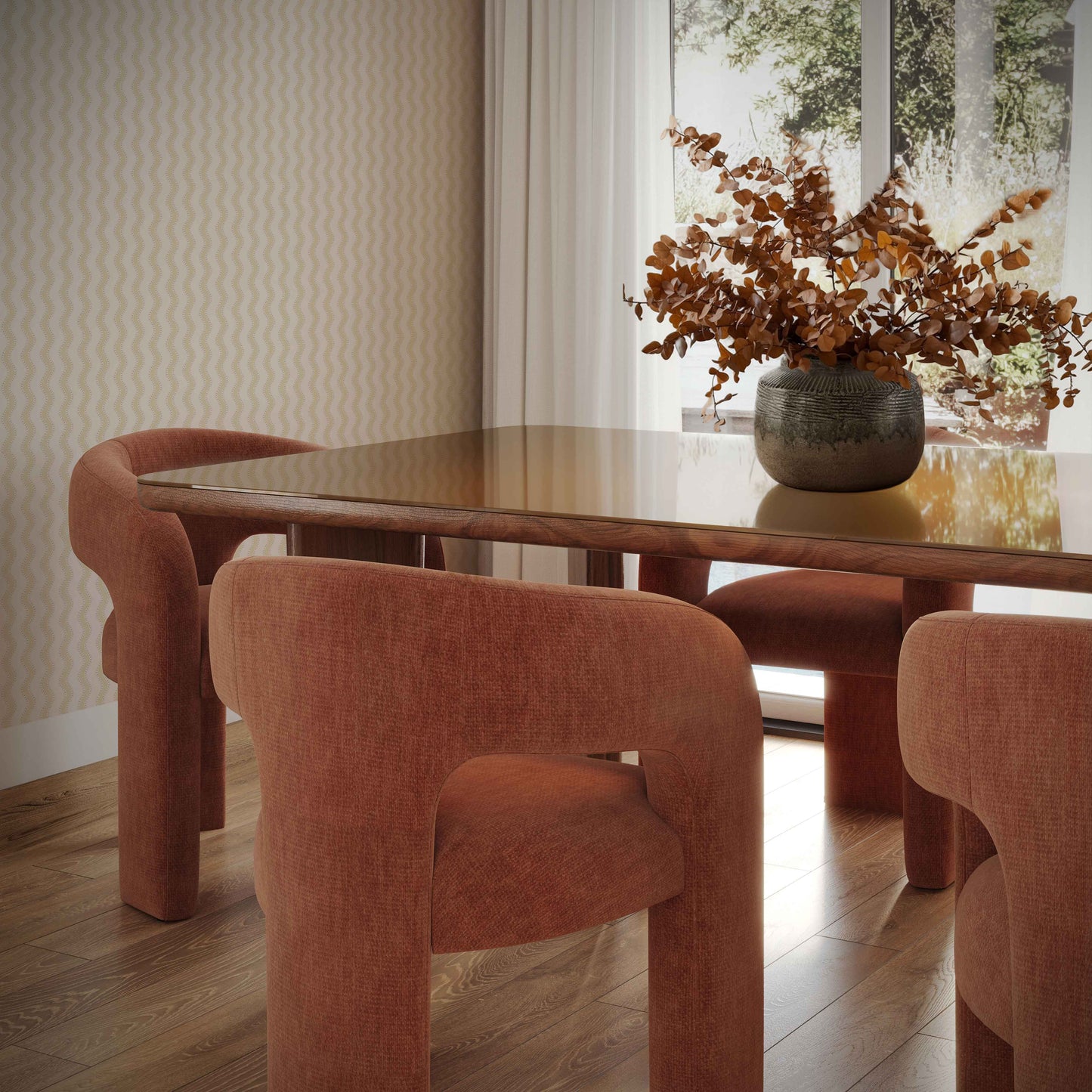 Malone Performance Chenille Dining Chair