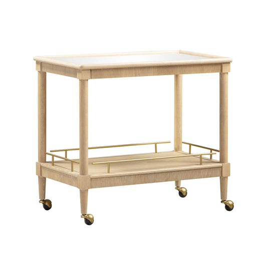 Slosh 37" Natural Ash Bar Cart - Default Variant