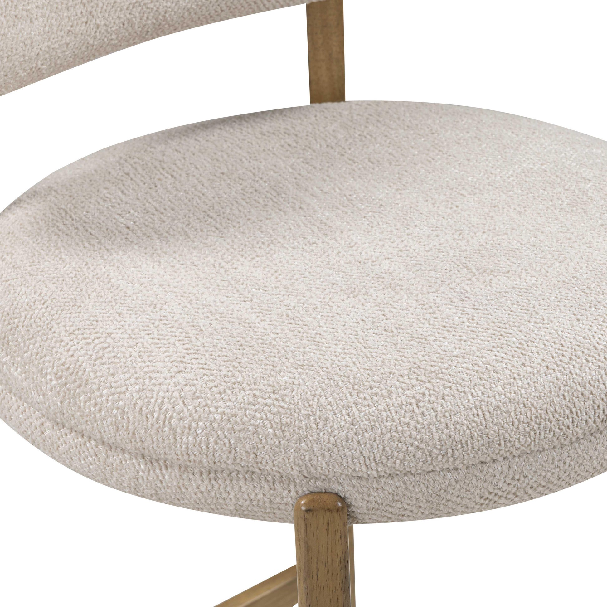 Carnation Performance Fabric Counter Stool