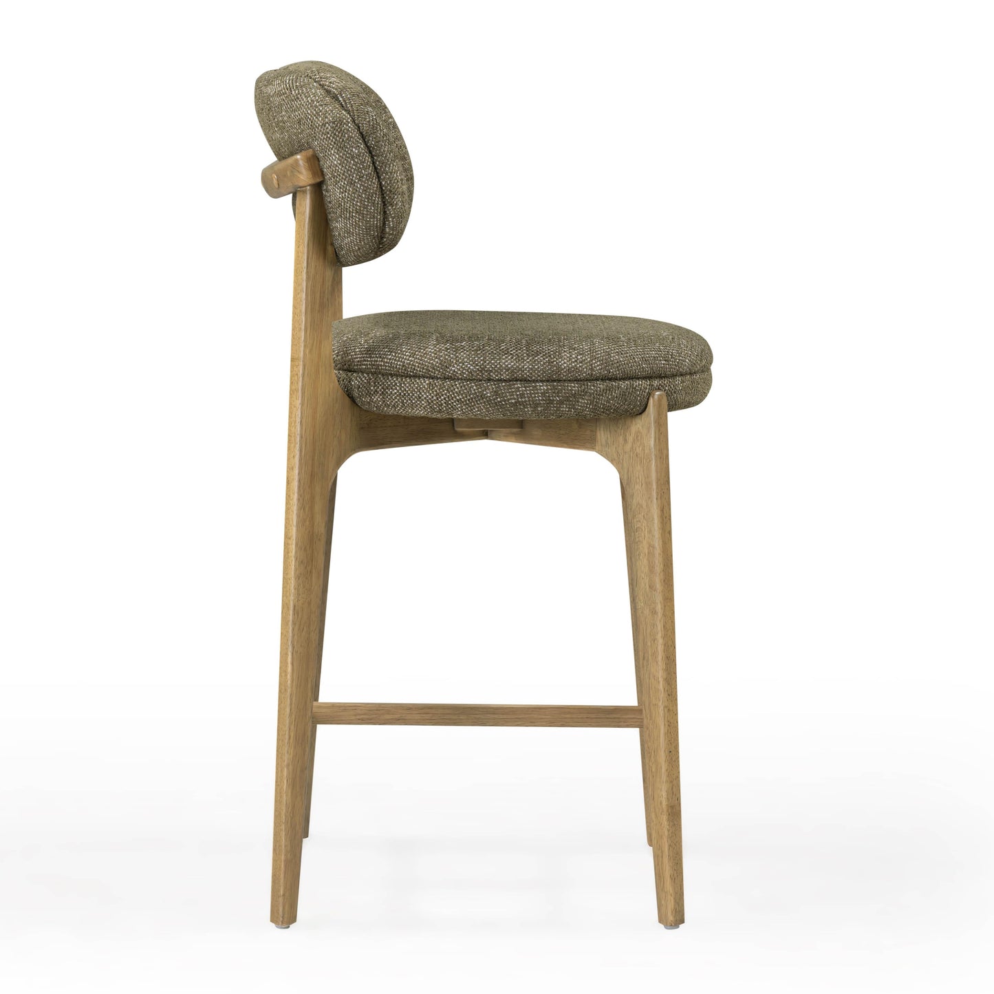 Carnation Performance Fabric Counter Stool