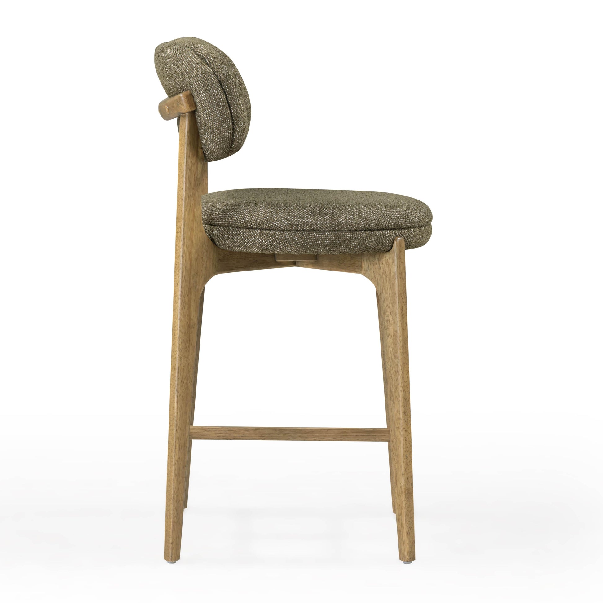 Carnation Performance Fabric Counter Stool