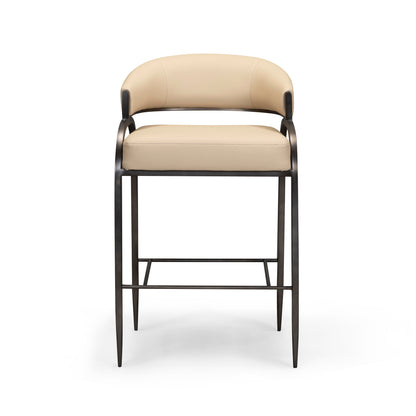 Tatum Performance Vegan Leather Counter Stool