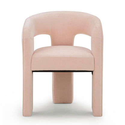 Malone Performance Chenille Dining Chair - Blush