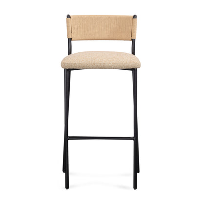 Celine Performance Boucle Stool - Tan / Counter Height