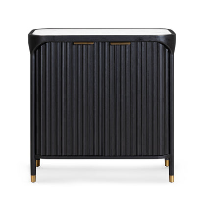 Yaha Bar Cabinet - Black