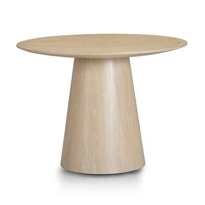 Sahara Round Oak Dining Table (41"-60") - Natural / 41"