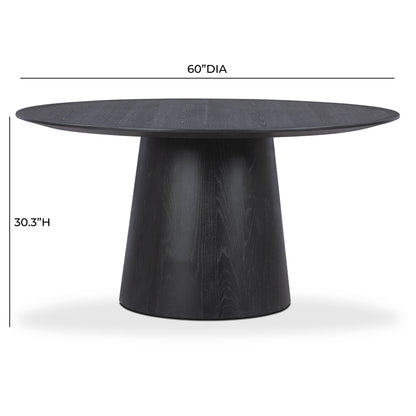 Sahara Round Oak Dining Table (41"-60")